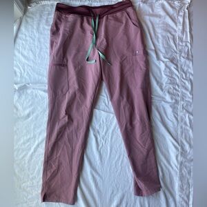 Mineral Mauve Tall Yola High Waisted 2.0 Scrub Pants - XL